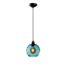 Opviq Benek - 20-14302 Lámpara de araña Azul